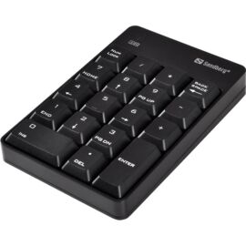 Sandberg Billentyűzet Vezeték Nélküli - Wireless Numeric Keypad 2 (numerikus billentyűzet; fekete)