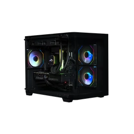 SHARK GAMING PC - RGBeast Mini R500 (Wave mini, R5-7600X, RX9060XT 16G , 1TB NVMe , 16GB  , watercooler, Windows 11 h)