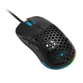 Sharkoon Egér Gamer - Light 180 Black (optikai; 12000 DPI; Pixart PMW3360 chip; Omron gombok; RGB; fekete)