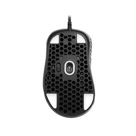 Sharkoon Egér Gamer - Light 200 (optikai; 16000 DPI; Pixart PMW3389 chip; Omron gombok; RGB; fekete)