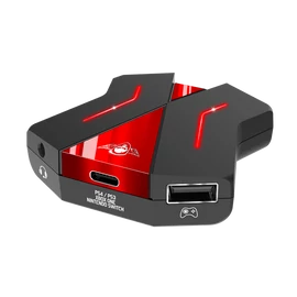 Spirit of Gamer Egér/Billentyűzet adapter konzolokhoz - SOG-CONV2 (Audio, 3x USB-A, 2x USB-C, Nintendo/PS4/PS3/Xbox One)