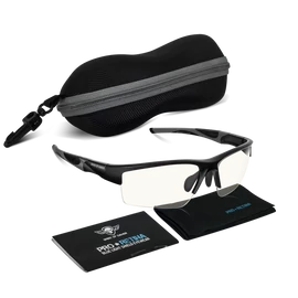 Spirit of Gamer Szemüveg - Retina Pro (Kékfény/UV szűrő, tükröződés mentes, modern dizájn, fekete)