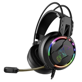 Spirit of Gamer Fejhallgató - PRO-H7 (MultiPlatform, mikrofon, 3.5mm jack, hangerőszabályzó, 2m kábel, fekete)
