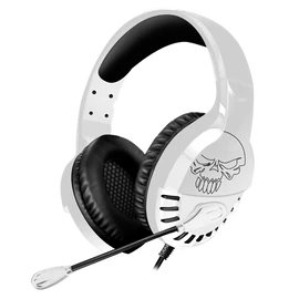 Spirit of Gamer Fejhallgató - PRO-H3 Playstation (PS4/PS5, mikrofon, 3.5mm jack, hangerőszabályzó, 1m kábel, fehér)