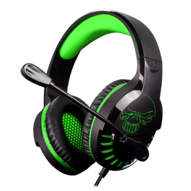 Spirit of Gamer Fejhallgató - PRO-H3 Xbox (Xbox One/Series X/S, mikrofon, 3.5mm jack, hangerőszabályzó, 1m kábel, zöld)