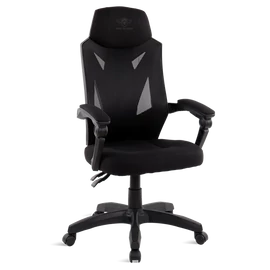 Spirit of Gamer szék - HELLCAT Black (állítható dőlés/magasság; szövet; max.120kg-ig, fekete)