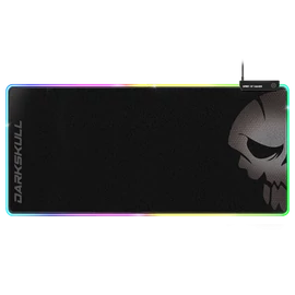 Spirit of Gamer Egérpad - Darkskull RGB - XXXL (RGB háttérvilágítás, USB Hub, 900 x 400 x 4mm; fekete)