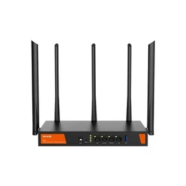Tenda Router WiFi AX3000 Hotspot - W30E (574Mbps 2,4GHz + 2402Mbps 5GHz; 4port 1Gbps, Max 200 user)