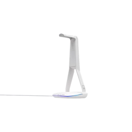 The G-Lab Fejhallgató állvány - K STAND HYDROGEN W (fehér, 2xUSB3.0, 1xUSB-C, műanyag, RGB)