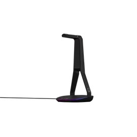 The G-Lab Fejhallgató állvány - K STAND HYDROGEN (fekete, 2xUSB3.0, 1xUSB-C, műanyag, RGB)