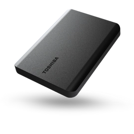 Toshiba Külső HDD 2.5" - 1TB Canvio Basics Fekete (USB3.0; ~5Gbps; NTFS/HFS+; matt)
