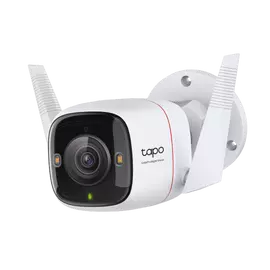 TP-link IP wifi Cső kamera - Tapo C325WB (ColorPro; 4MP, 4mm, kültéri IP66, H264, SD, mikrofon, hangszóró, 9VDC)
