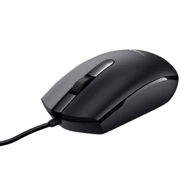 Trust Egér - Basi (Optikai érzékelő; 1200DPI; 3 gomb; fekete)