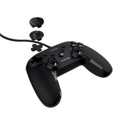Trust Gamepad - GXT 541 Muta (Playstation design; fekete; PC kompatibilis.)
