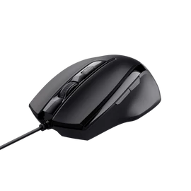 Trust Egér Gamer - Voca (Optikai érzékelő; 600-2400DPI; 6 gomb; fekete)