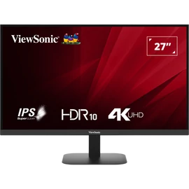 ViewSonic Monitor 27" - VA2708-4K-HD (IPS, UHD, 4ms, 250cd/m2, HDMI, DP, VESA)