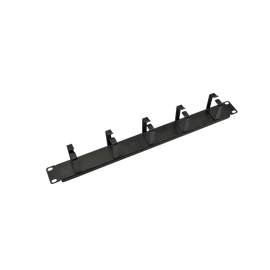 Walisec rackszekrény Kiegészítő - CM-02 (Kábel rendező panel, Gyűrű panel, 1U(19"), fekete)