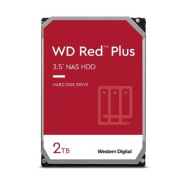 Western Digital Belső HDD 3.5" 2TB - WD20EFZX (5400rpm, 128 MB puffer, SATA3 - Red Plus széria)