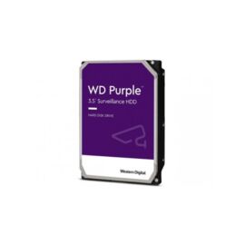 Western Digital Belső HDD 3.5" 2TB - WD22PURZ (5400rpm, 256MB puffer, SATA3 - Purple (biztonságtechnikai rögzítőkbe is))