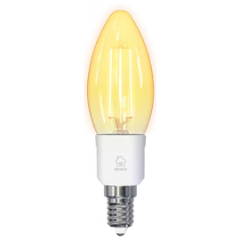 Deltaco SMART HOME SH-LFE14C35 WiFi, E14, 4.5W, 1800-6500K, volfrám gyertya Izzó