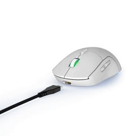 uRage Egér Reaper 250 optikai 6200DPI, fehér, Hama