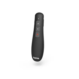 Hama X-Pointer vezeték nélküli multimédia presenter, 2,4 GHz, piros lézer (139915)