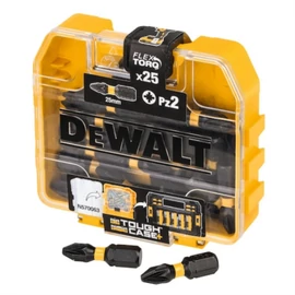 DEWALT Bithegy, csavarhúzó, PZ2, 25mm, FLEXTORQ, 25db