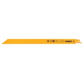 DEWALT Orrfűrészlap, 305mm, 5db, fém, gumi, üveg, kettősfém