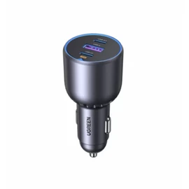 UGREEN 130W 3 portos autós gyorstöltő EC705