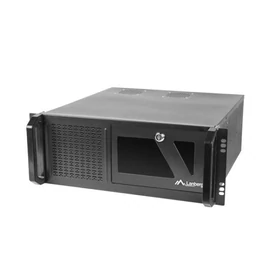 Lanberg SC01-4504-08B 19 4U SZÉL:430mm MÉLY:450mm MAG:177mm táp nélküli rack szerver ház
