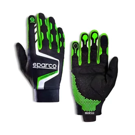 Sparco Hypergrip+ zöld kesztyű (Méret: 12(XL))