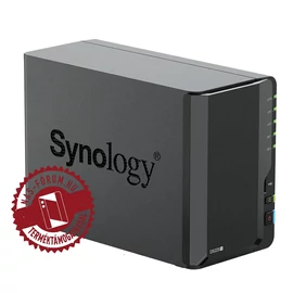 Synology DiskStation DS225+ (2GB) 2x SSD/HDD lemezes NAS + regisztrációs kártya
