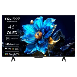 TCL 43" 43P7K QLED 109cm 4K Google TV