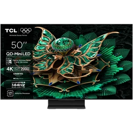 TCL 50" 50C7K QD-MiniLED 127cm 4K Google TV