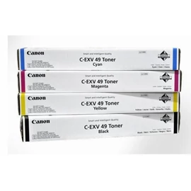 Utángyártott CANON CEXV49 Toner, Yellow 19000 oldal kapacitás INTEGRAL*