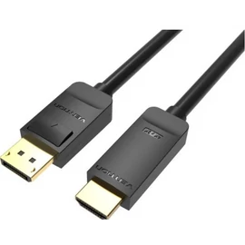 Vention Displayport 4K -> HDMI, (fekete), 1,5m, kábel