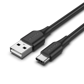 Vention USB-A 2.0/M -> USB-C/M, 1,5m, (3A,fehér), kábel