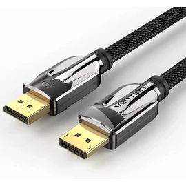 Vention Displayport/M -> Displayport/M (fekete), 3m,  kábel