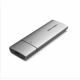 Vention M.2 NGFF SSD (USB 3.1 Gen 2-C, alu, szürke), ház