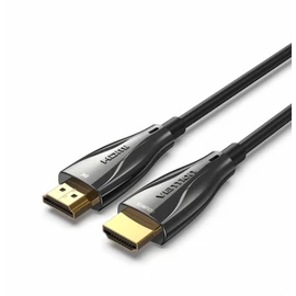 Vention HDMI/M -> HDMI/M HD, (8K, optikai kábel, fekete, 1080P@160Hz /2K@144Hz /4K@120Hz / 8K@60Hz, Átviteli sebesség: 48Gbps), 50m, kábel