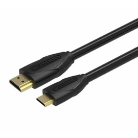 Vention mini HDMI/M -> HDMI/M, (fekete) 1,5m, kábel