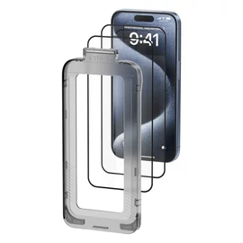 Vention iPhone 15 Pro Max, (HD edzett üveg, pormentesítővel), telefon kijelző védő üveg