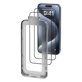 Vention iPhone 14, (HD edzett üveg, pormentesítővel), telefon kijelző védő üveg