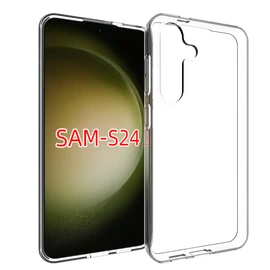Samsung Galaxy S24 vékony szilikon hátlap,Átlátszó