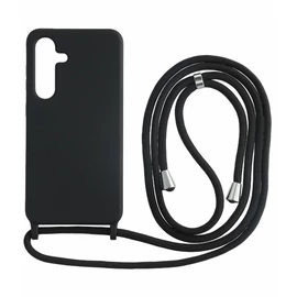 Sam S25  TPU+PC fekete tok,Fekete zsinórral