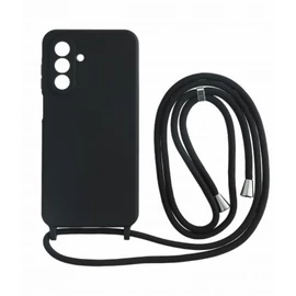 Sam A36 TPU+PC fekete tok,Fekete zsinórral