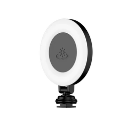 LED lámpa AI Tripod selfie bothoz, fekete