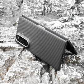 Mágneses aramid karbon tok, Samsung Z Fold 7, Fekete