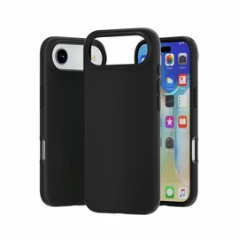iPhone 17 Air mágneses szilikon tok, Fekete