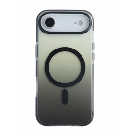 iPhone 17 Air mágneses tok, Fekete-átlátszó